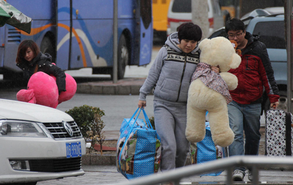 No lonely bears for Spring Festival