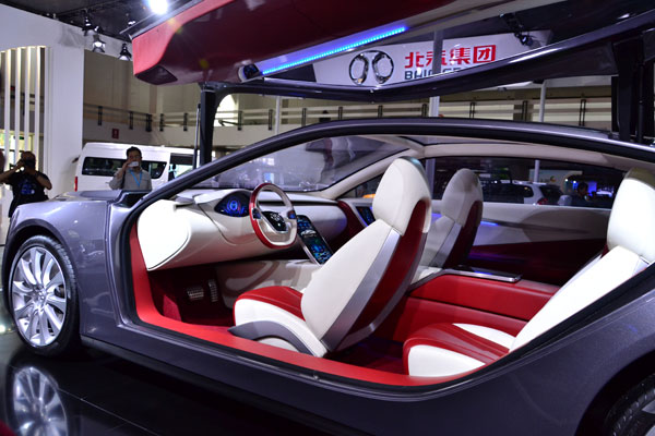 BAIC shows its designs at Beijing expo