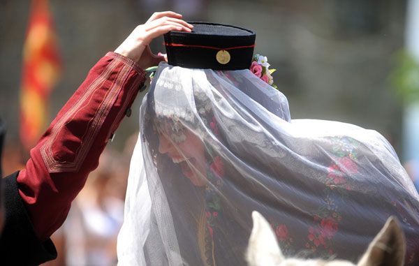 Traditional Macedonian wedding