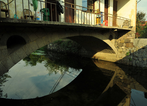 Building over troubled bridge