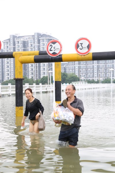 Life struggles on after devastating flood