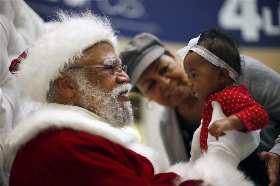 The story of black Santa Claus