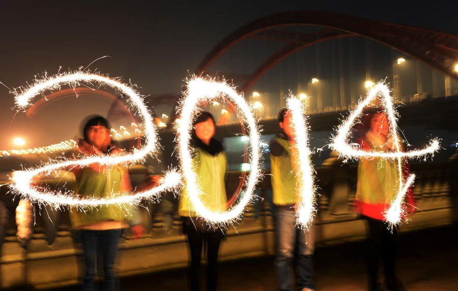 Welcoming in 2014: 48 hours of celebrations