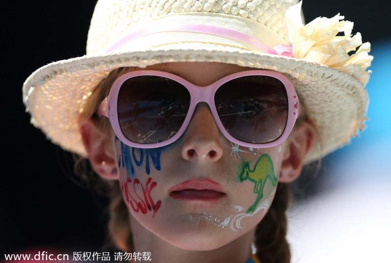 Heat is on at Australian Open