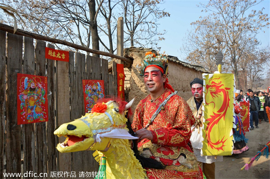 Spring Festival preparations across China