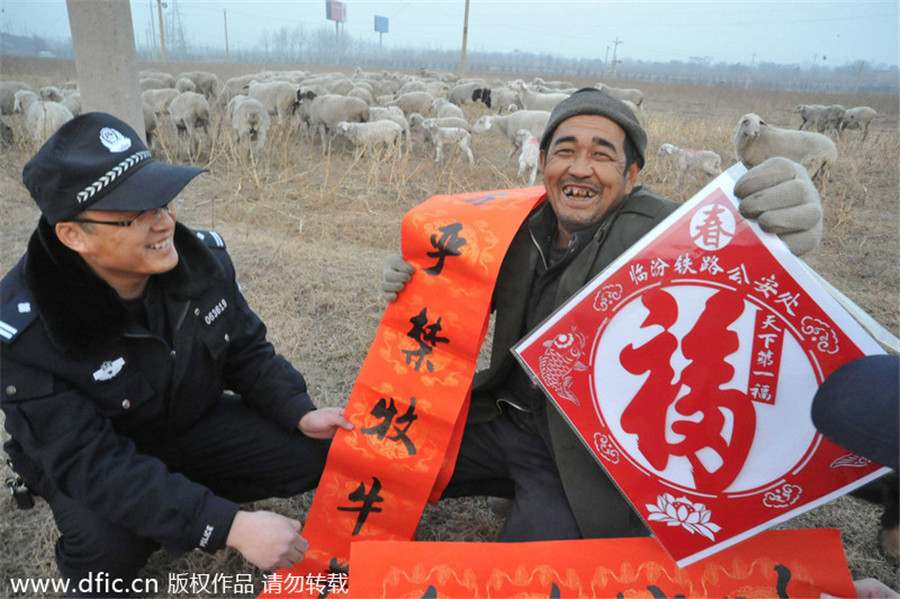 Spring Festival preparations across China