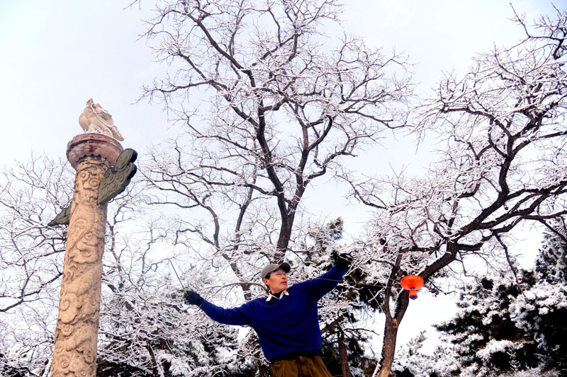 Heavy snowfall hits most parts of Liaoning