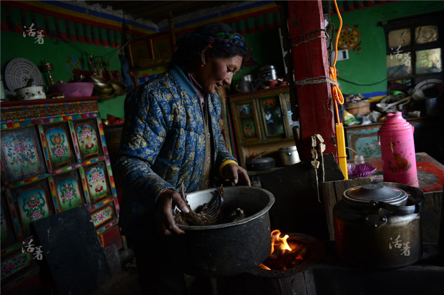 Life in Tibet's rooftop village