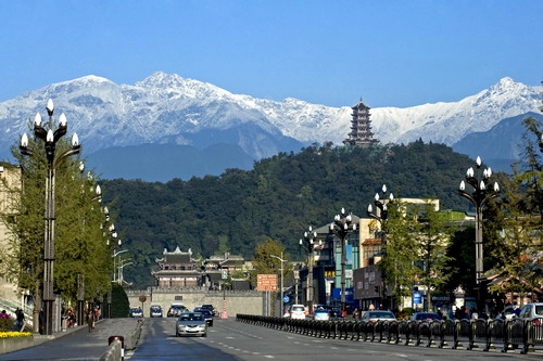 Dujiangyan ancient town