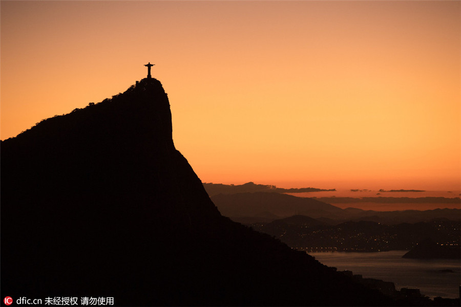 First ray of sunshine greets Rio ahead of Olympics