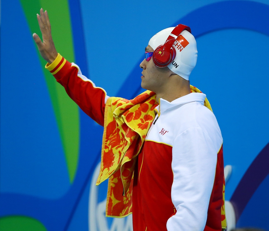 Australia's Horton upsets China's Sun to win men's 400m freestyle gold