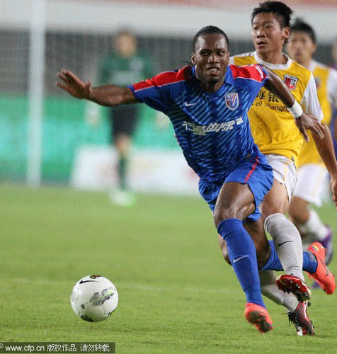 Shanghai Shenhua shocked by Drogba transfer