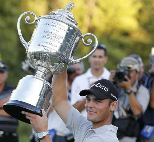 German Kaymer wins PGA Championship in playoff