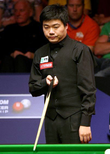 Ding makes historic World Champs semis