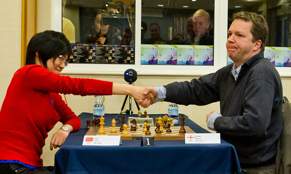 Hou Yifan concedes to Short but still makes history