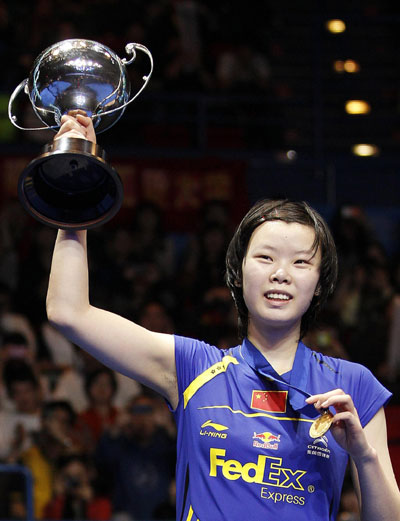 Top seed Wang stunned in All England final