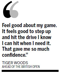 Tiger confident at Royal Lytham