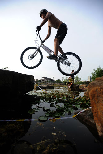 Riders hit the track in Biketrail competition