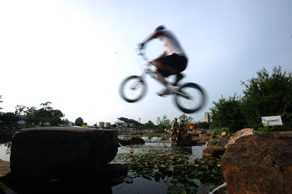 Riders hit the track in Biketrail competition