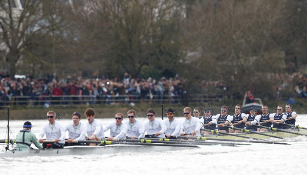 Oxford gains revenge by eclipsing Cambridge in Boat Race