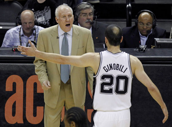 Manu Ginobili sparks Spurs to Game 5 win