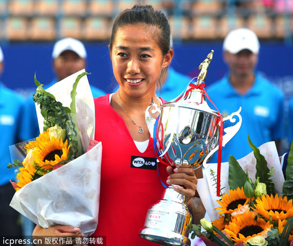 'Fly Alone' Zhang Shuai, China's next Li Na?