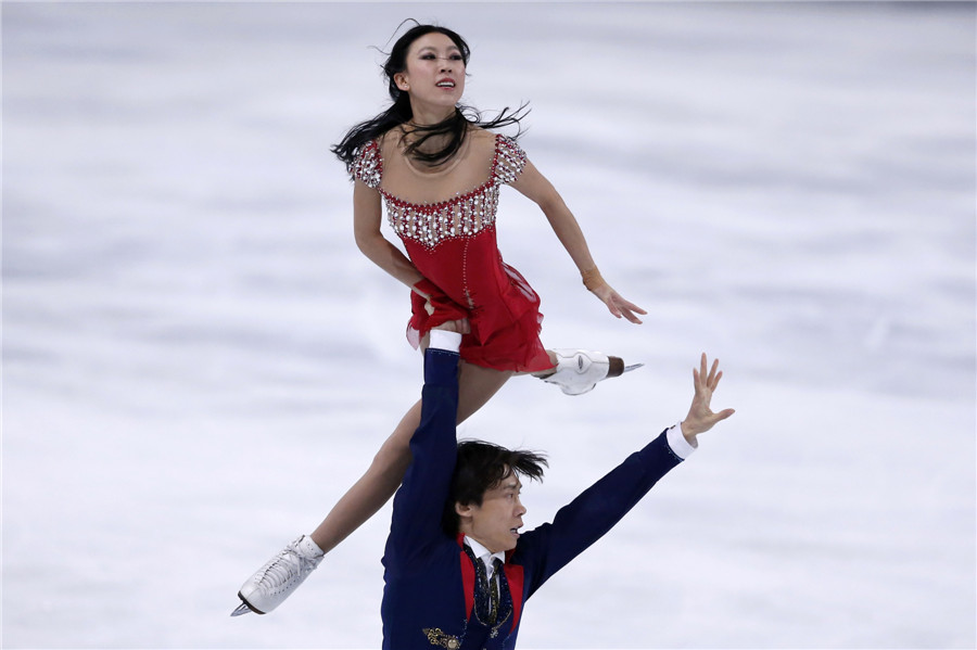 China's Pang and Tong claim bronze in ISU GP Finals