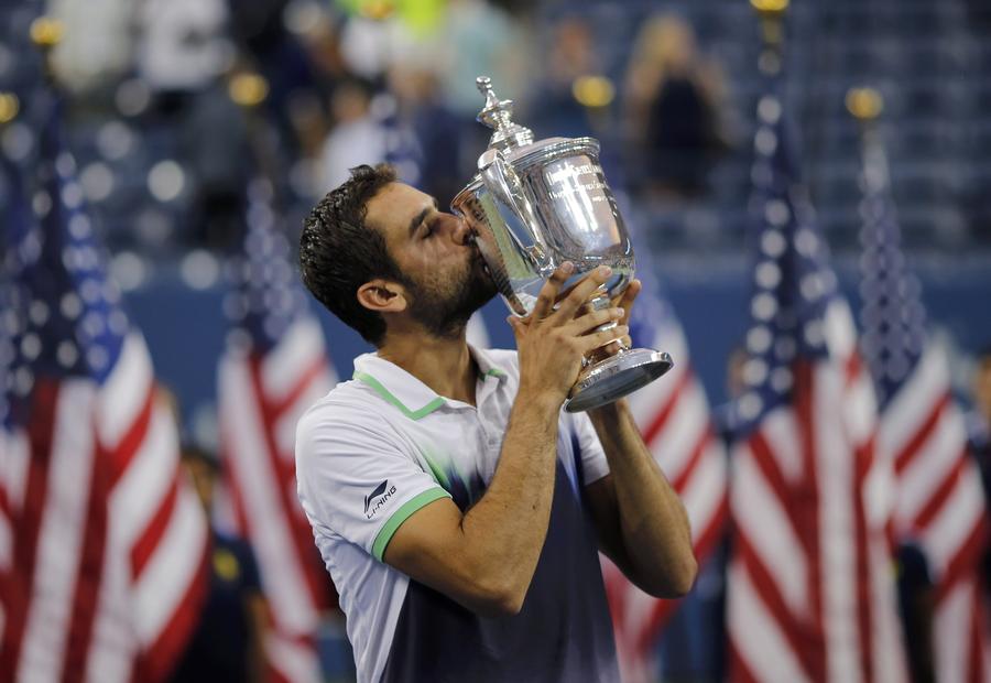 Cilic tops Nishikori at US Open for 1st Slam title