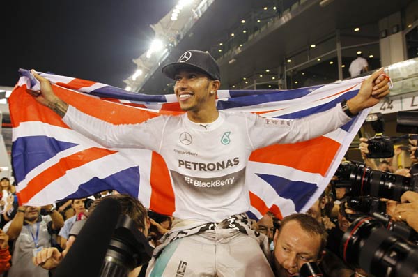 Hamilton savours his greatest day