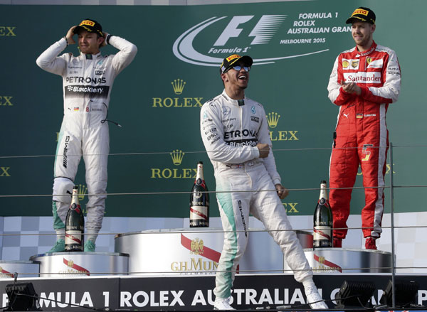 Hamilton wins season-opening Australian GP