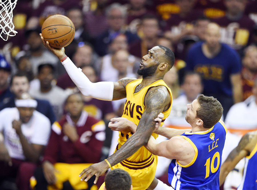 Cavs edge Warriors to take charge of finals