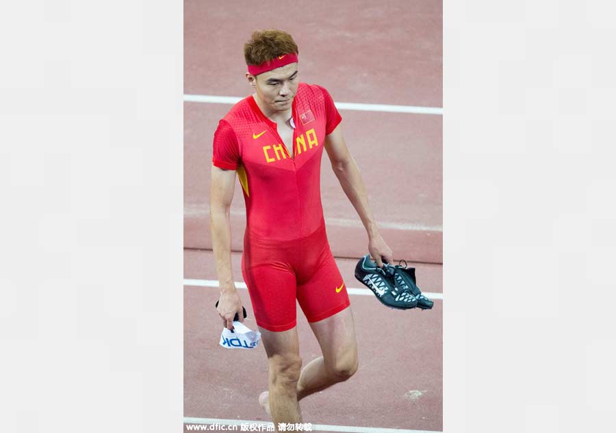 Chinese long jumpers leap to history