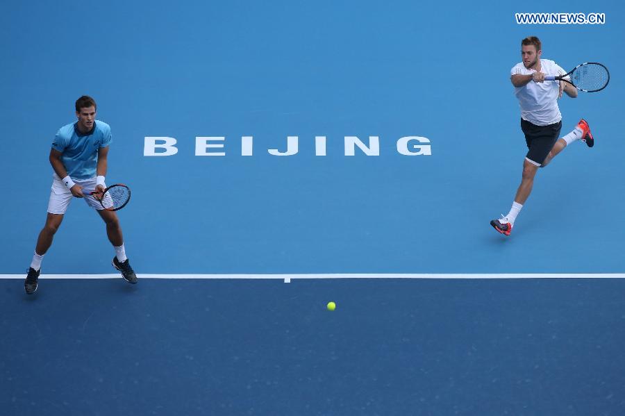 Pospisil, Sock claim title of men's doubles final at China Open