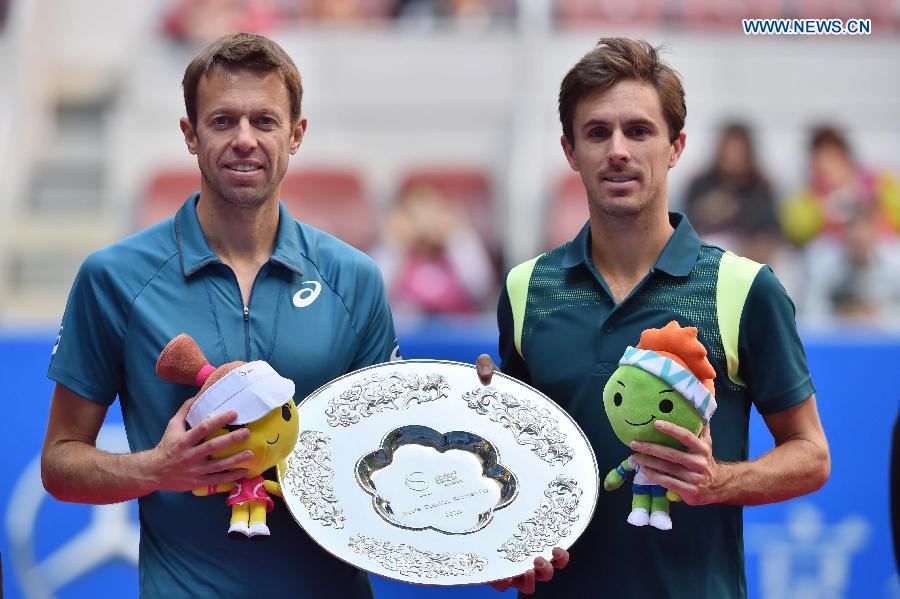 Pospisil, Sock claim title of men's doubles final at China Open