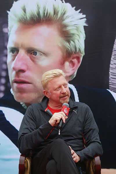 Shenzhen company teams up with Boris Becker to open tennis academy