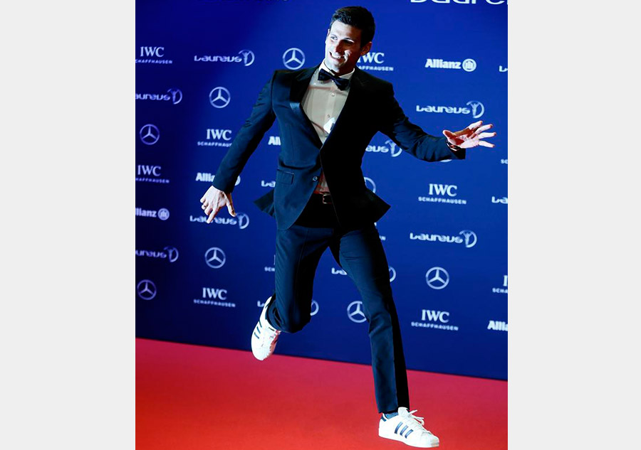 Djokovic, Williams win Laureus sportsman and sportswoman awards