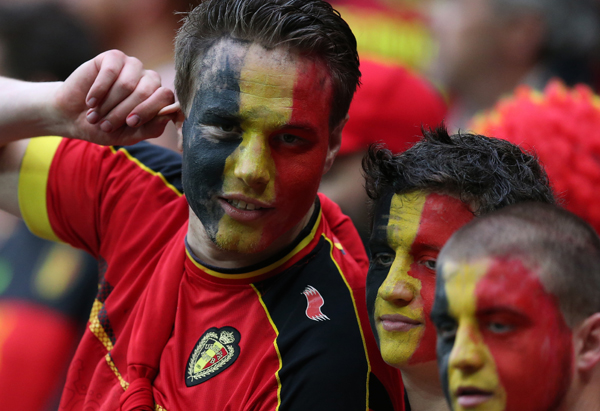 Italy beats Belgium 2-0 during UEFA Euro 2016