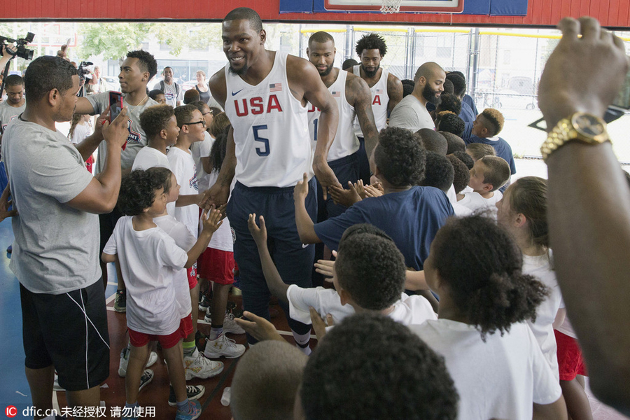 Anthony, Durant lead USA Basketball Rio squad