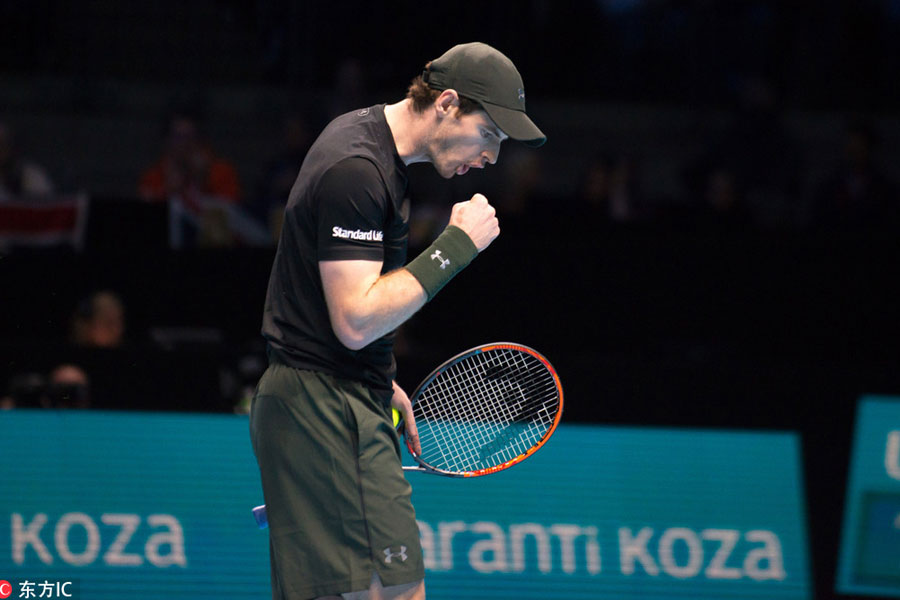 Murray beats Djokovic to win ATP Finals title