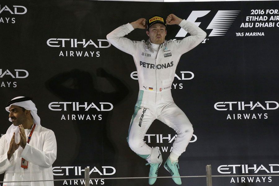 Rosberg takes Formula One title from Hamilton