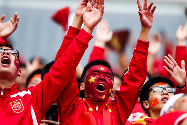 China edges South Korea 1-0 to keep World Cup hope alive