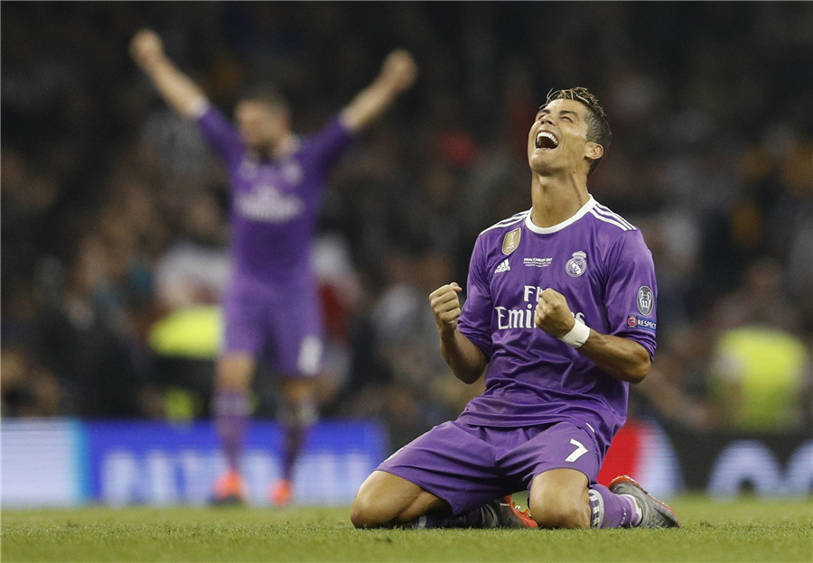 Ronaldo helps Real Madrid become 1st team to retain CL title