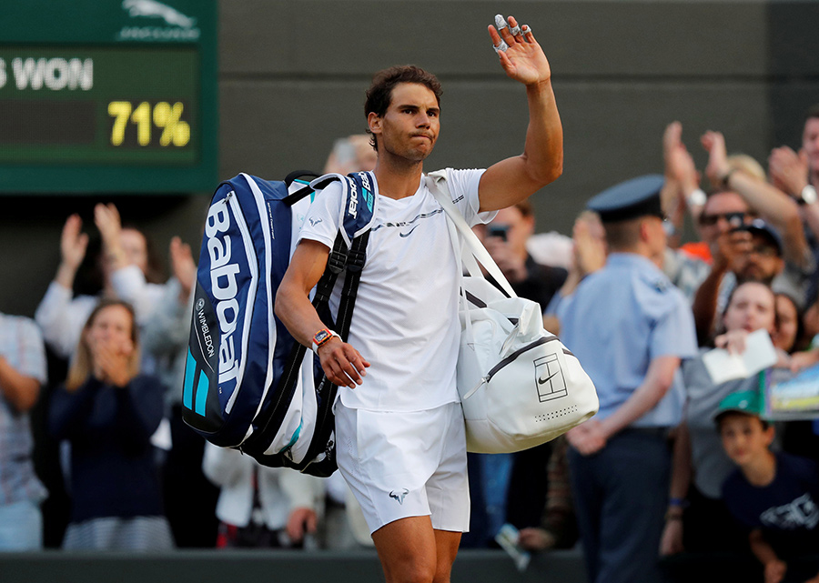 Federer: 1 of Big 4 left at Wimbledon