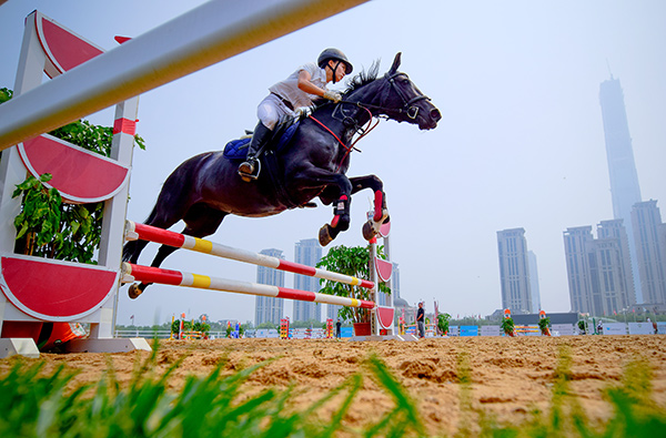 Riding taller in the saddle