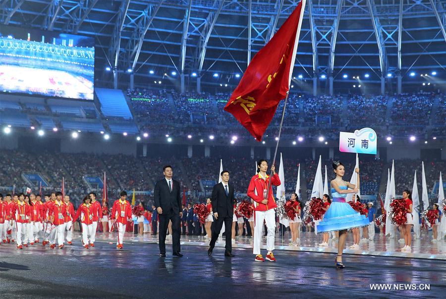 13th National Games of China open in Tianjin