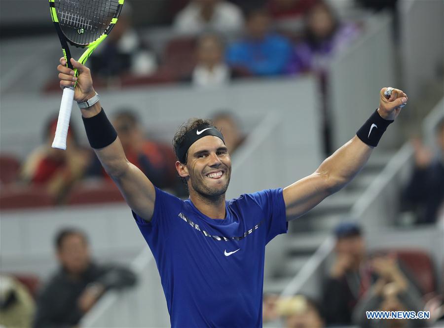 China Open: Nadal claims 75th career title; Garcia beats Halep