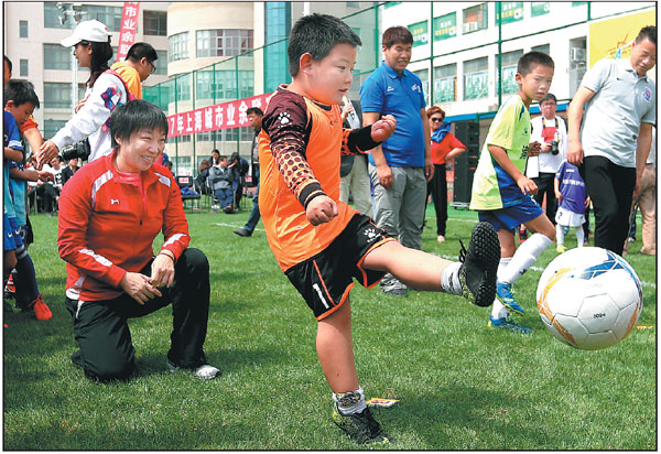 Shanghai firmly focused on fitness