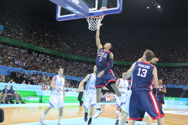 US beats Finland in basketball at Universiade