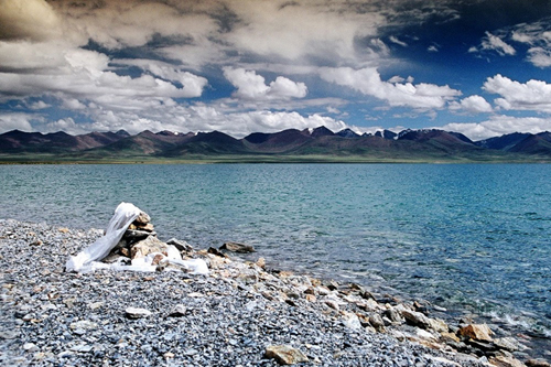 Tibet through the Lenses--Stones for praying