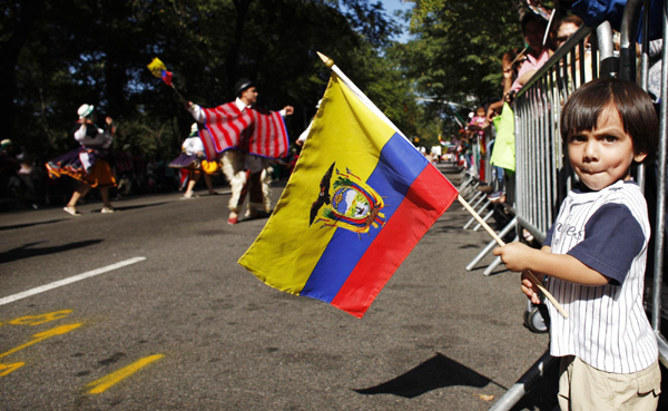 Hispanic Day Parade held in NY